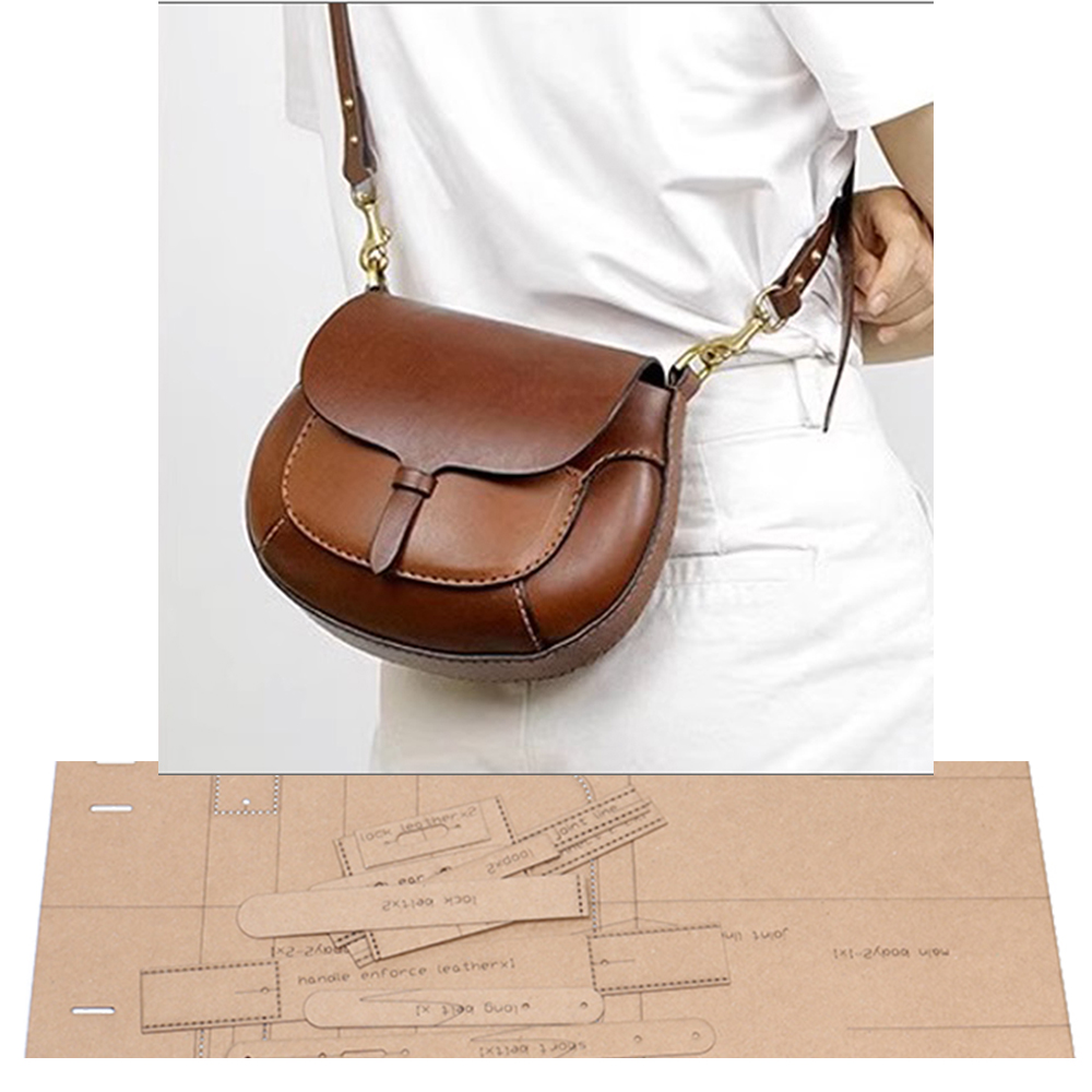 Leatherwork Patterns - diy skórzane rzemiosło kobiety torba na