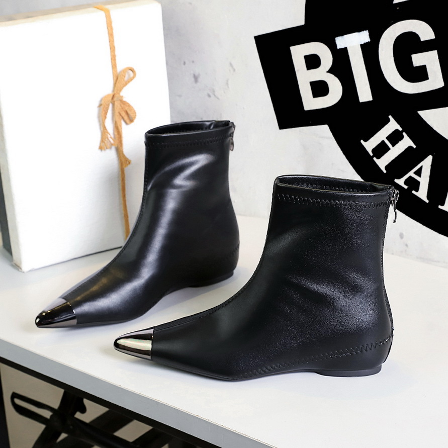 Leather Work Youtube - Botki damskie w stylu vintage, europejskie