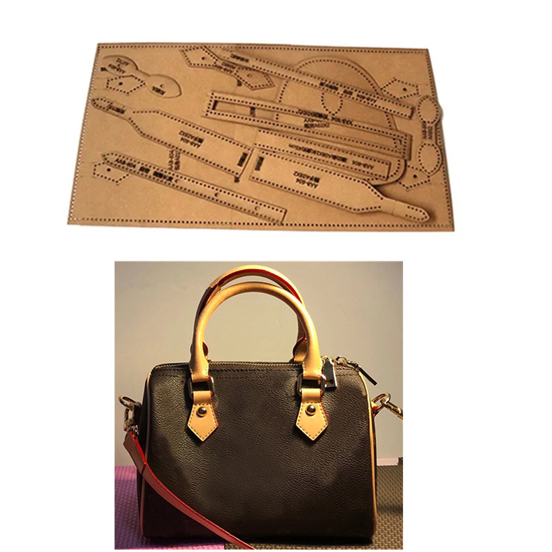 Leatherwork Patterns - 1 zestaw DIY papier pakowy wzór
