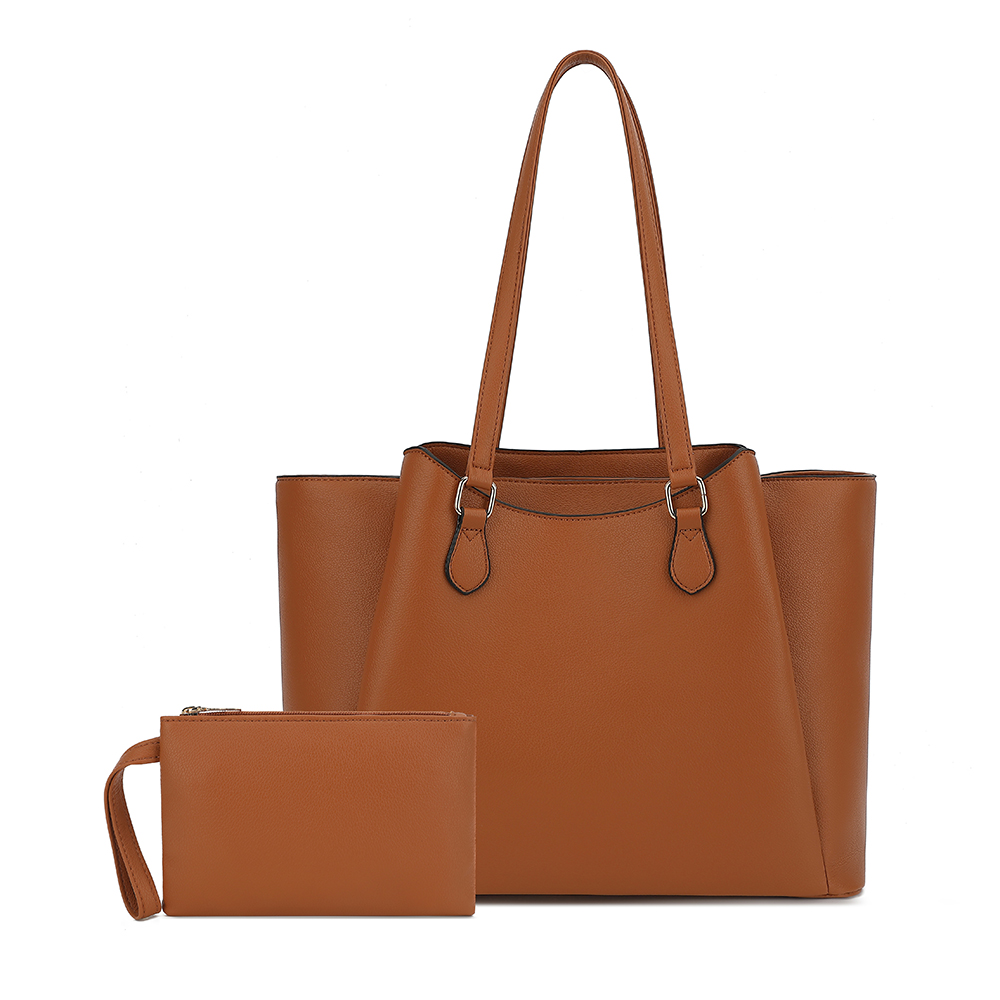 Leather Work - Torba typu tote dla kobiet, duża