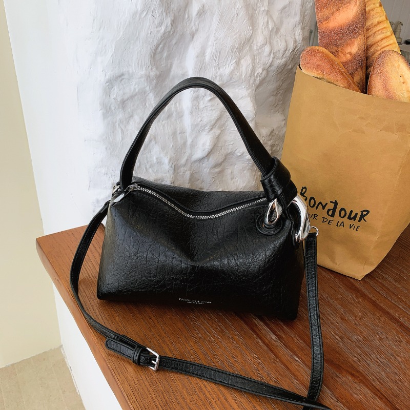 Unique Leather Work - Minimalistyczna torba biznesowa na pieluchy, damska