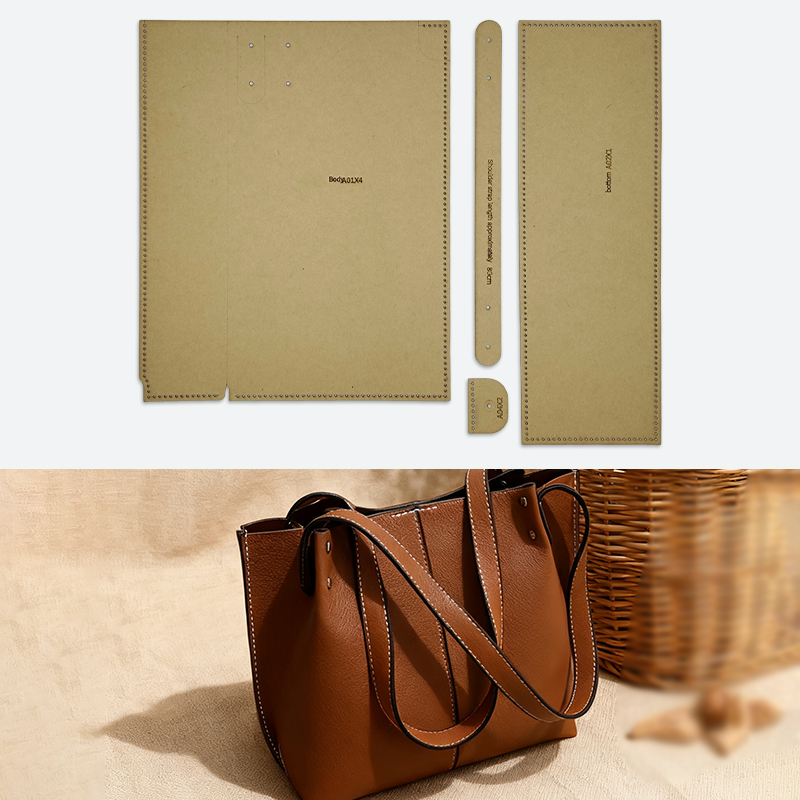 Leatherwork Patterns - YOMDID 4 SZT. Ręcznie Robiona Skórzana