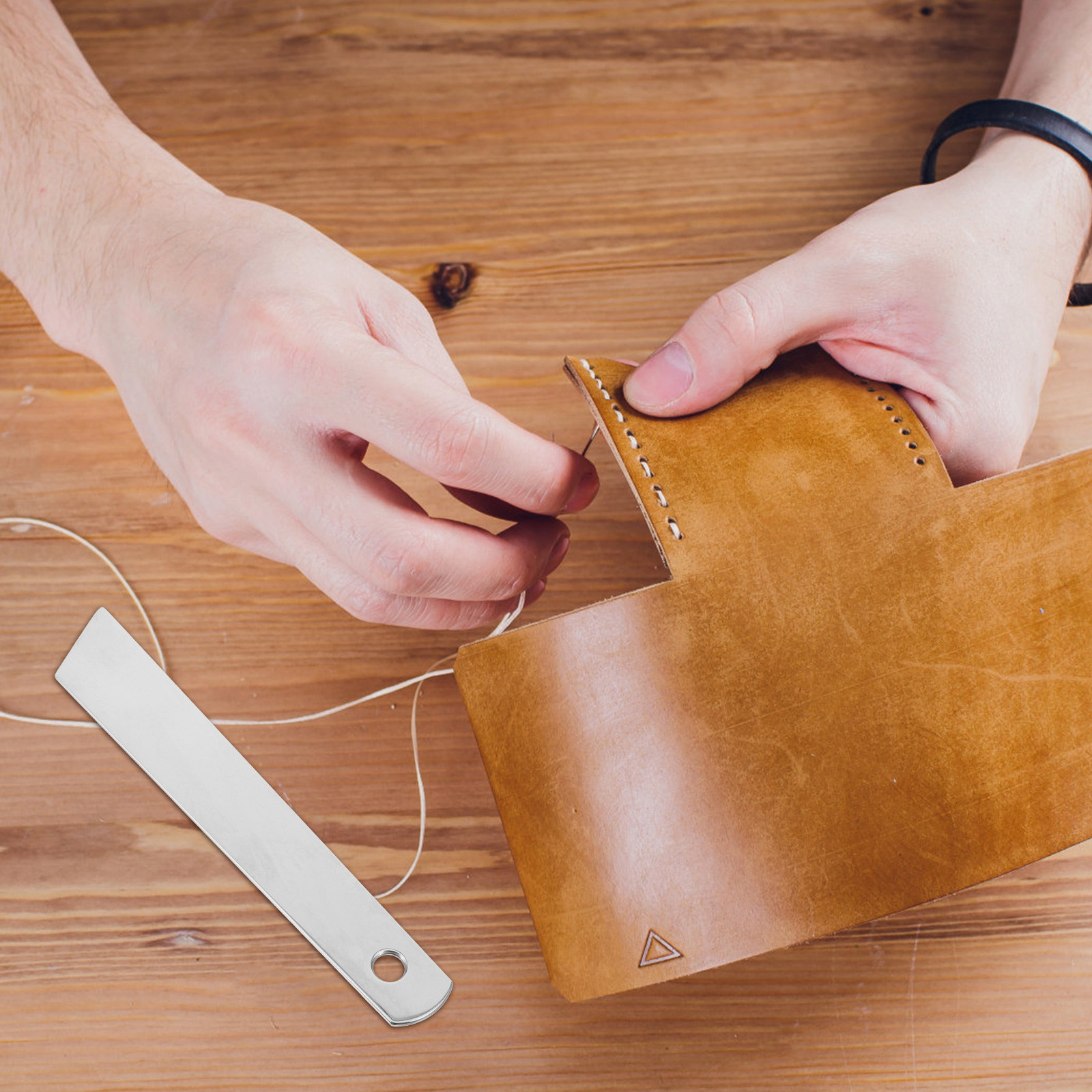 Leatherwork Diy - Wytrzymała szpatułka do kleju ze stali