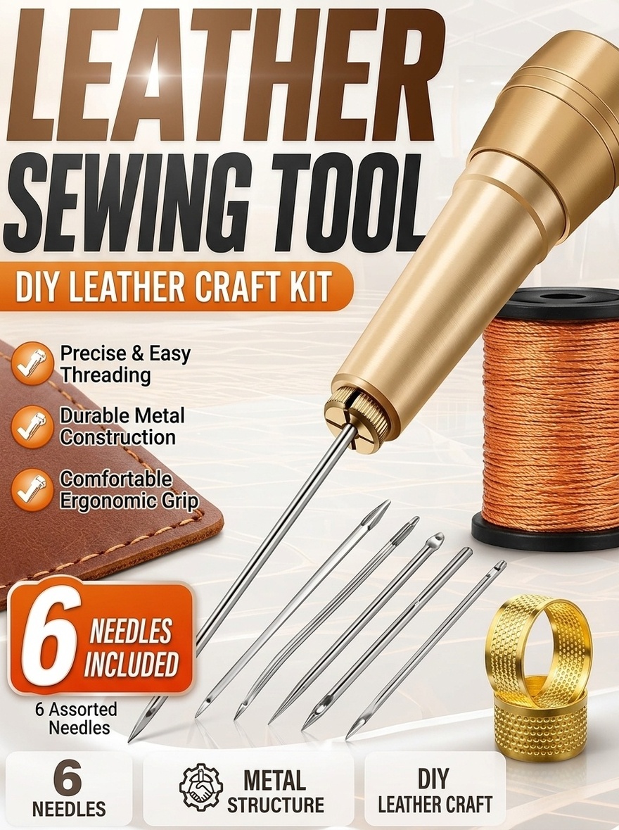 Narzędzie do szycia skóry, szy – Leatherwork Diy recenzja i cena