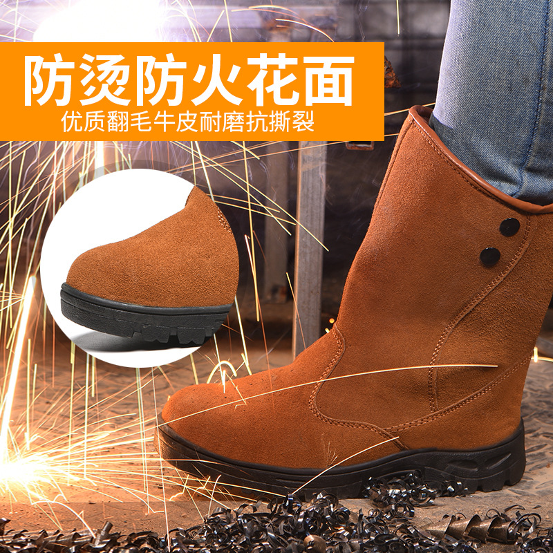 Wysokie buty robocze z bawełny – Leather Work Youtube recenzja i cena