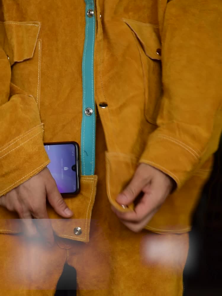 Wytrzymałe skórzane kombinezon – Leather Work Overalls recenzja i cena
