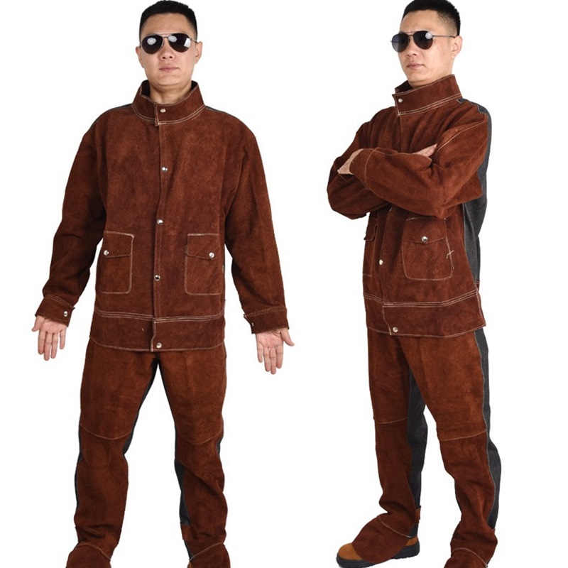 Wytrzymałe skórzane kombinezon – Leather Work Overalls recenzja i cena