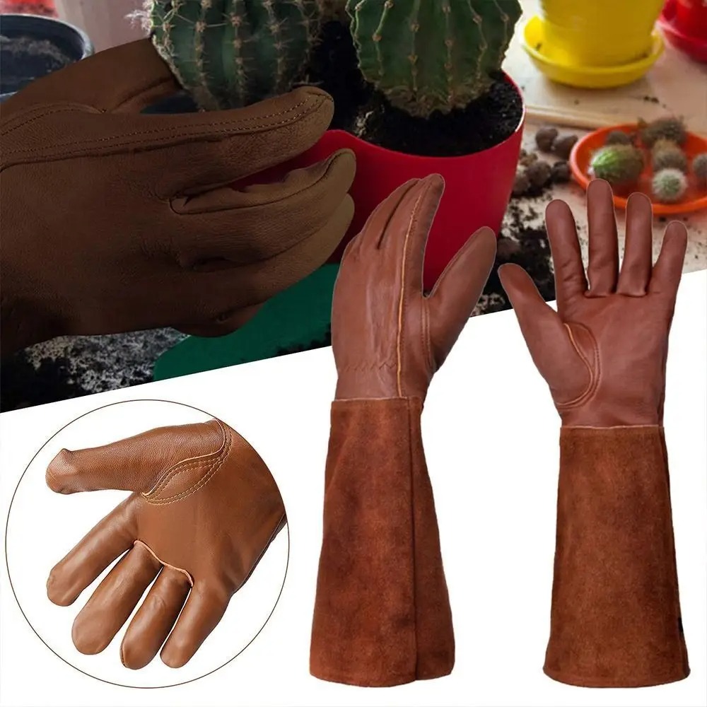 Długie rękawice robocze do pra – Leather Work Youtube recenzja i cena