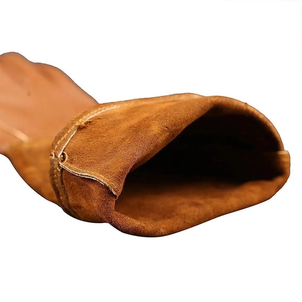 Długie rękawice robocze do pra – Leather Work Youtube recenzja i cena