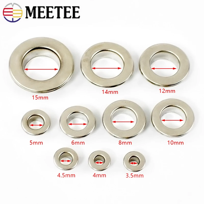 50 sztuk 3,5-15 mm metalowe oc – Leatherwork Hardware recenzja i cena