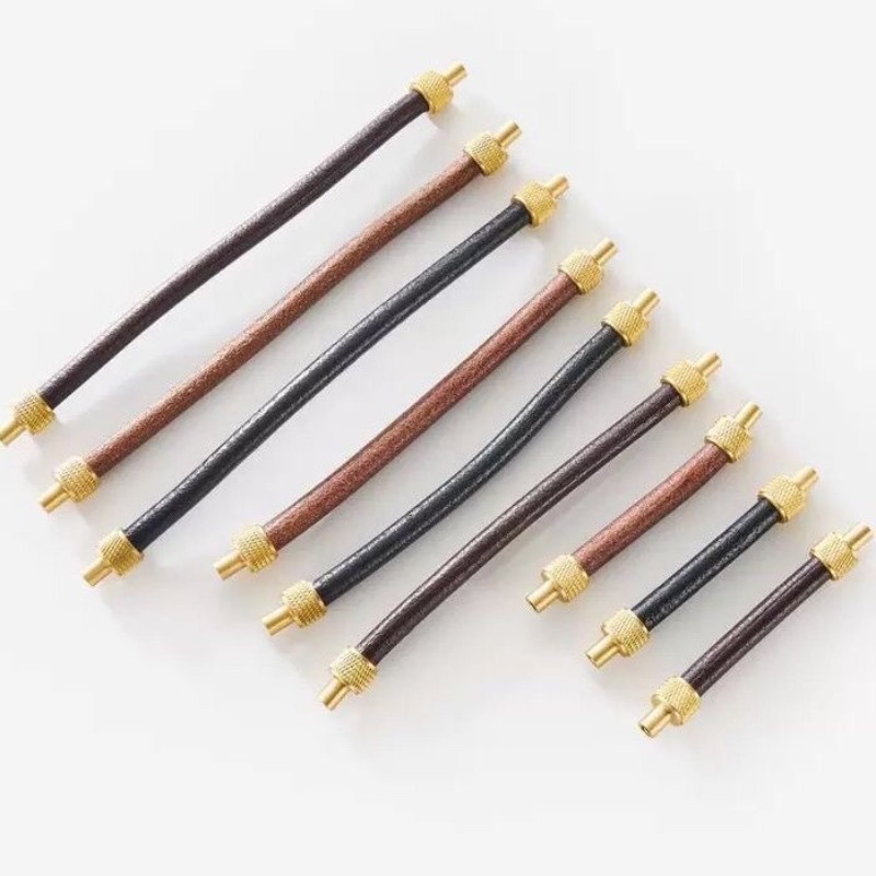 Uchwyty do szafek z mosiądzu i – Leatherwork Hardware recenzja i cena