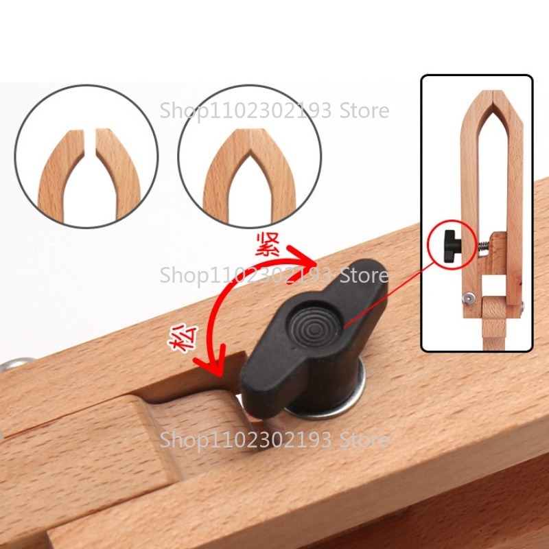 Składany drewniany zacisk regu – Leatherwork Tool Kit recenzja i cena