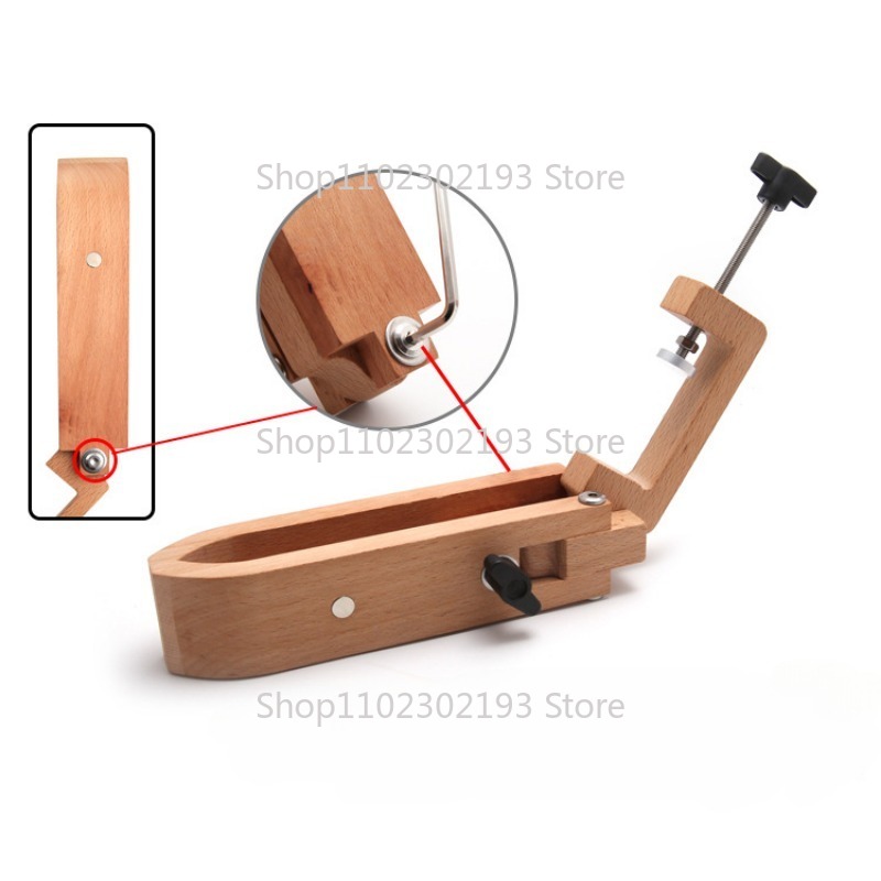 Składany drewniany zacisk regu – Leatherwork Tool Kit recenzja i cena
