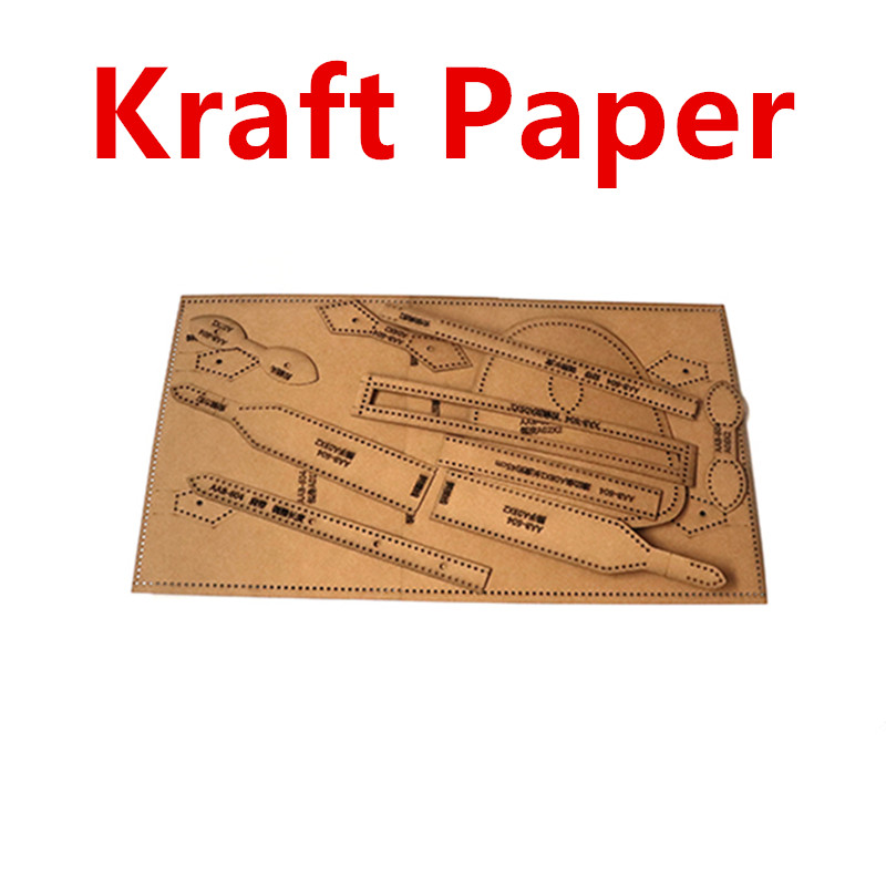 1 zestaw DIY papier pakowy wzó – Leatherwork Patterns recenzja i cena