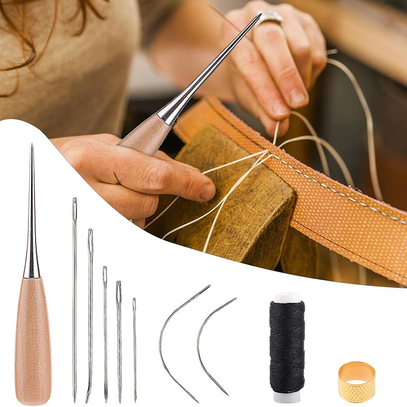 Zestaw do szycia skóry 10/11 e – Leatherwork Tool Kit recenzja i cena