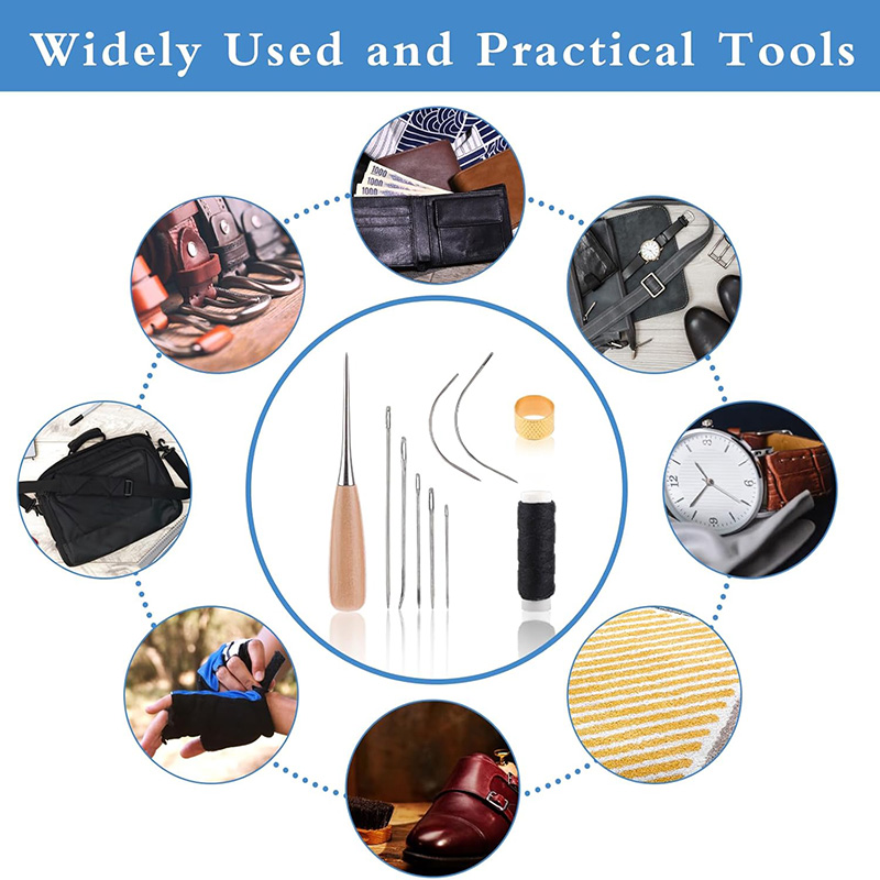 Zestaw do szycia skóry 10/11 e – Leatherwork Tool Kit recenzja i cena