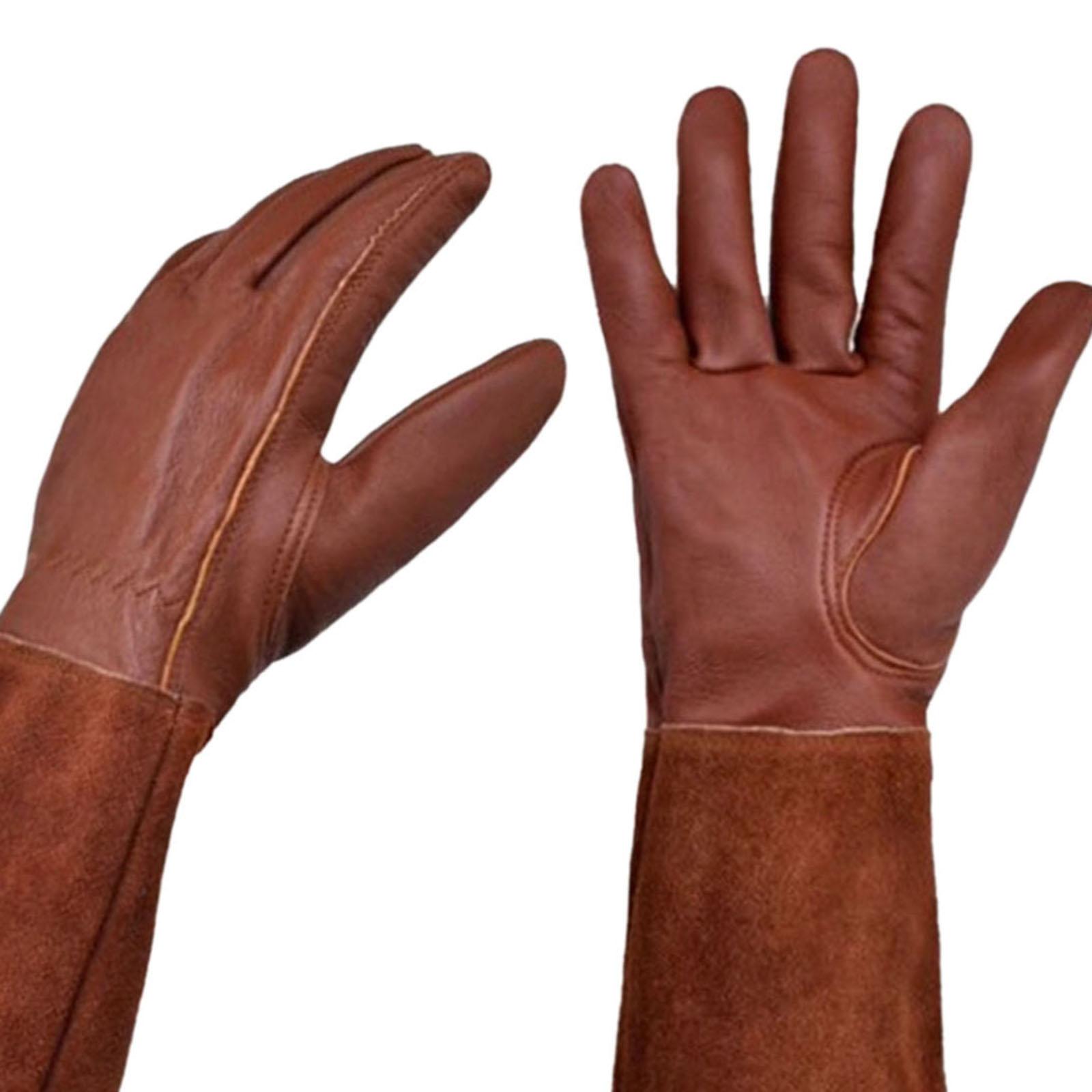 Rękawice spawalnicze z długim  – Leather Work Youtube recenzja i cena