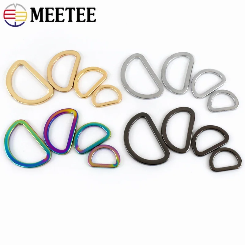 50Pcs 16-38mm D Rings Metalowe – Leatherwork Hardware recenzja i cena