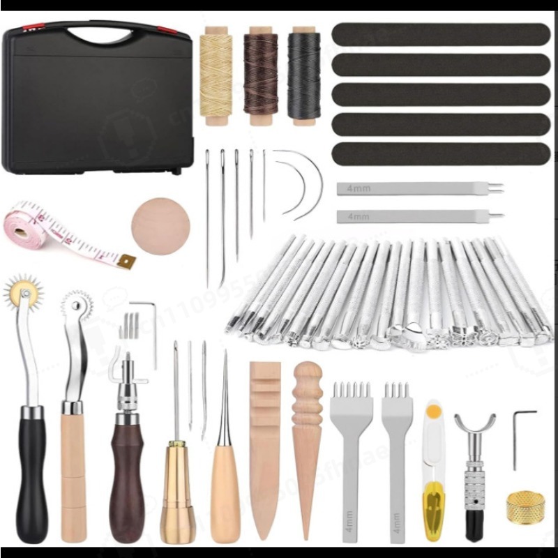Zestaw narzędzi do ręcznego sz – Leatherwork Diy recenzja i cena