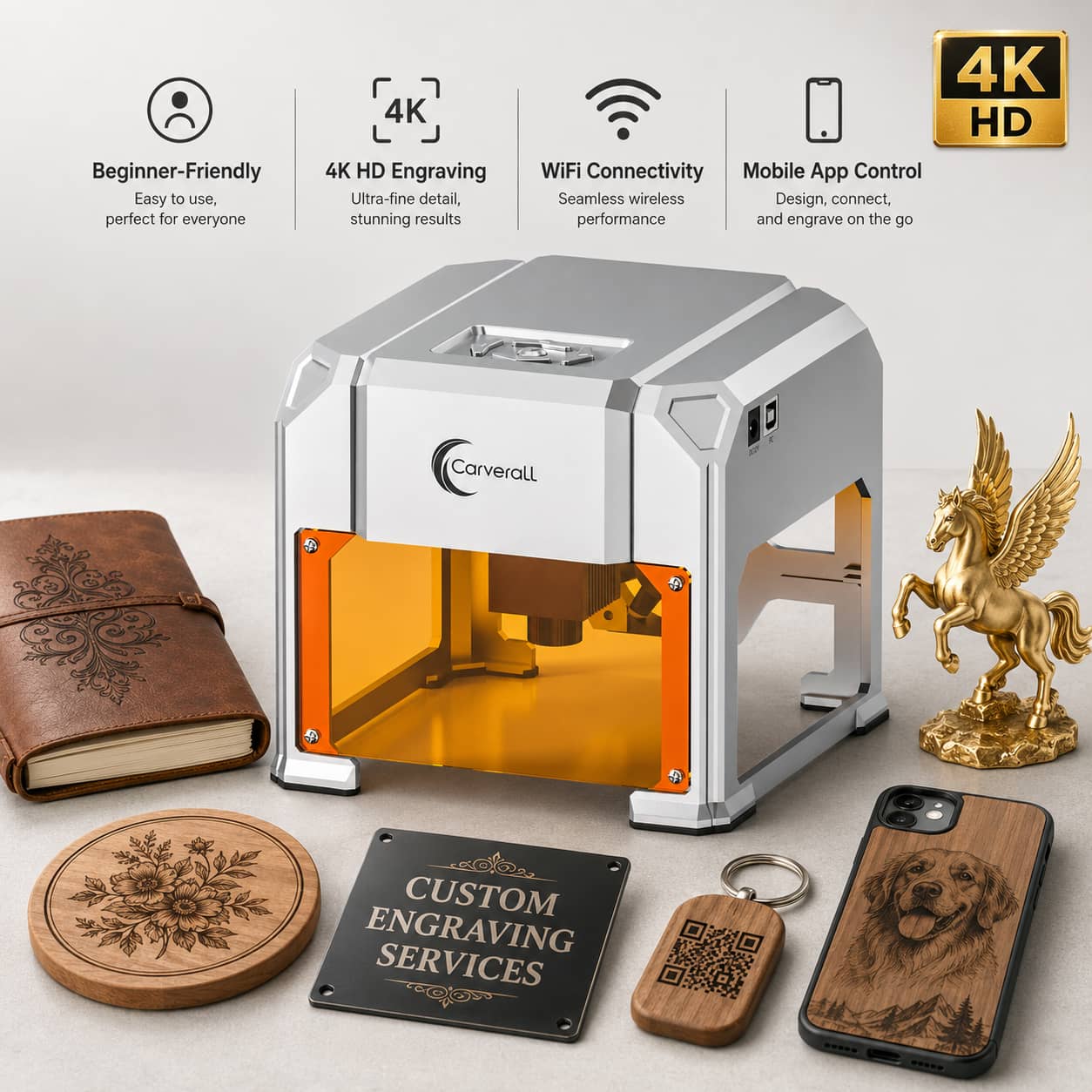 Laserowa grawerka Carverall, K – Leatherwork Diy recenzja i cena