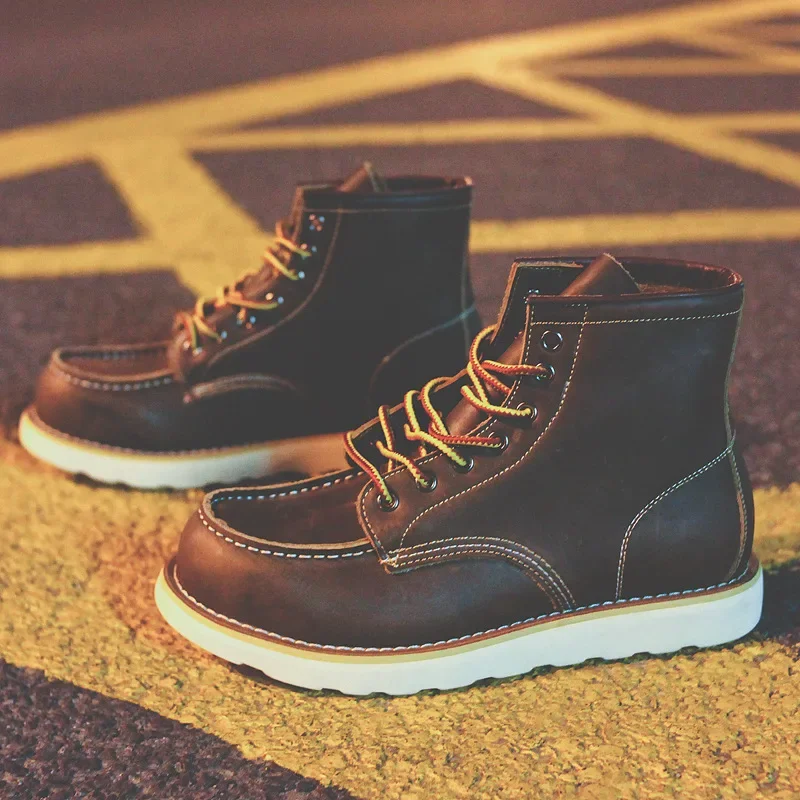 Męskie buty ze skóry naturalne – Leatherwork Beginner recenzja i cena