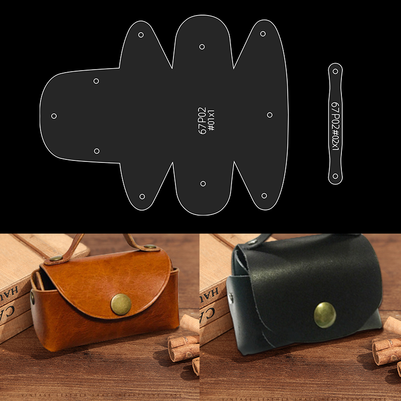 YOMDID 2 szt. Formy do portmon – Leatherwork Patterns recenzja i cena