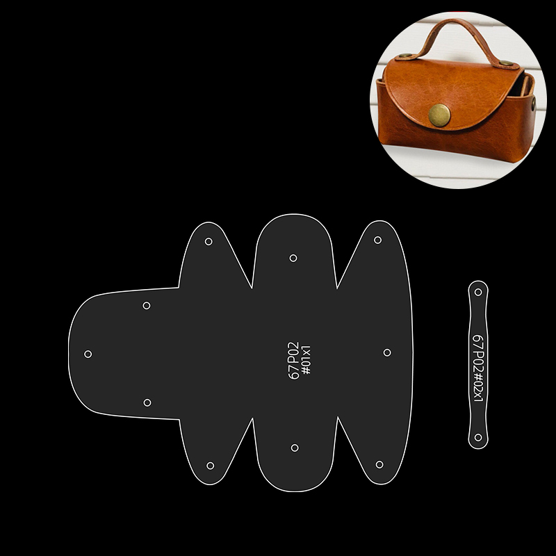 YOMDID 2 szt. Formy do portmon – Leatherwork Patterns recenzja i cena