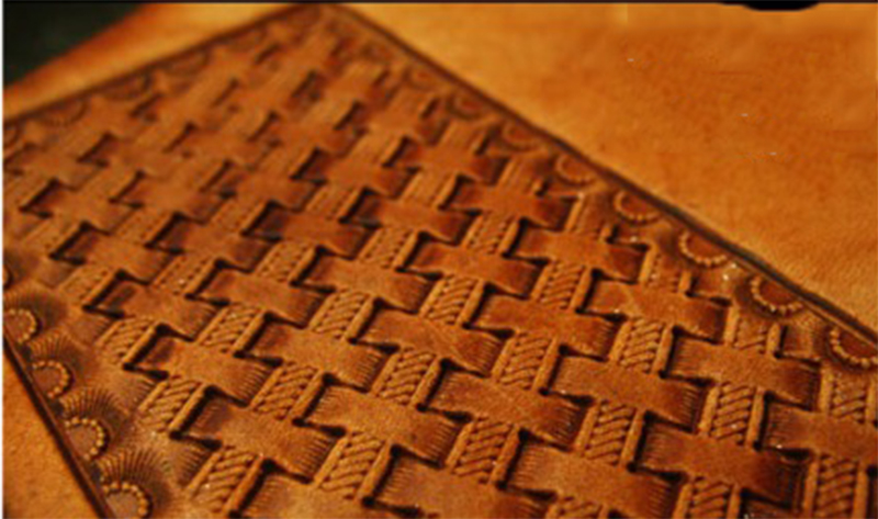Tkany wzór Ręcznie wykonane un – Unique Leather Work recenzja i cena