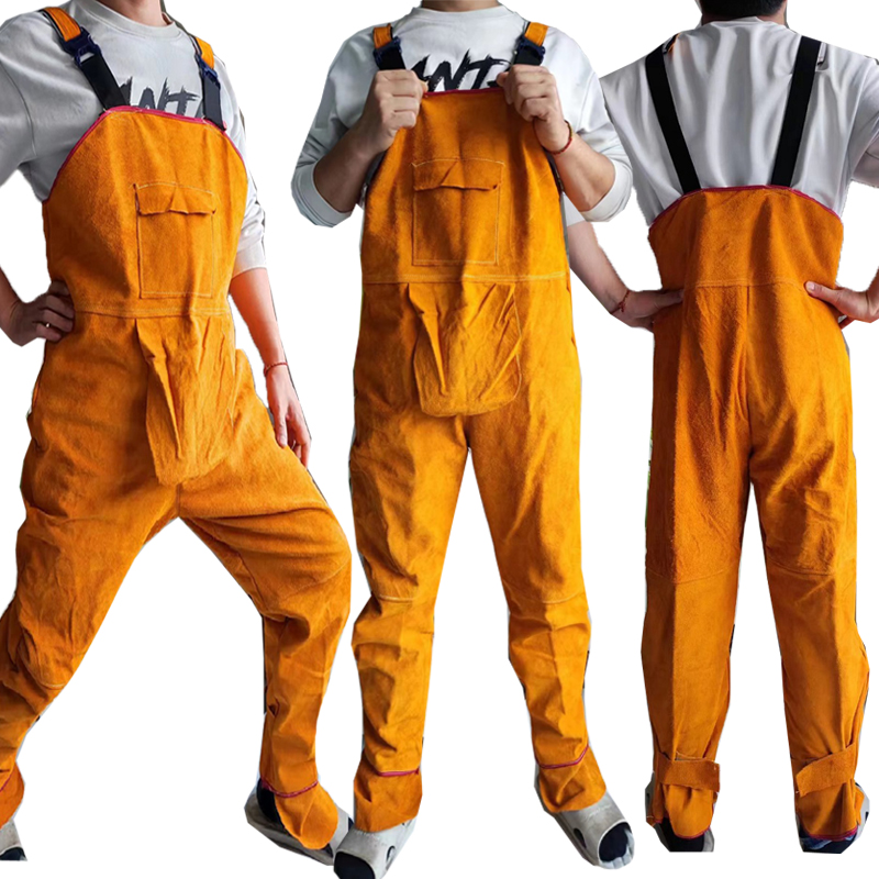 Odzież spawalnicza męska kombi – Leather Work Overalls recenzja i cena
