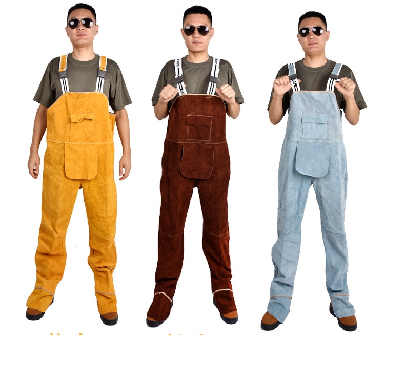 Odzież spawalnicza męska kombi – Leather Work Overalls recenzja i cena