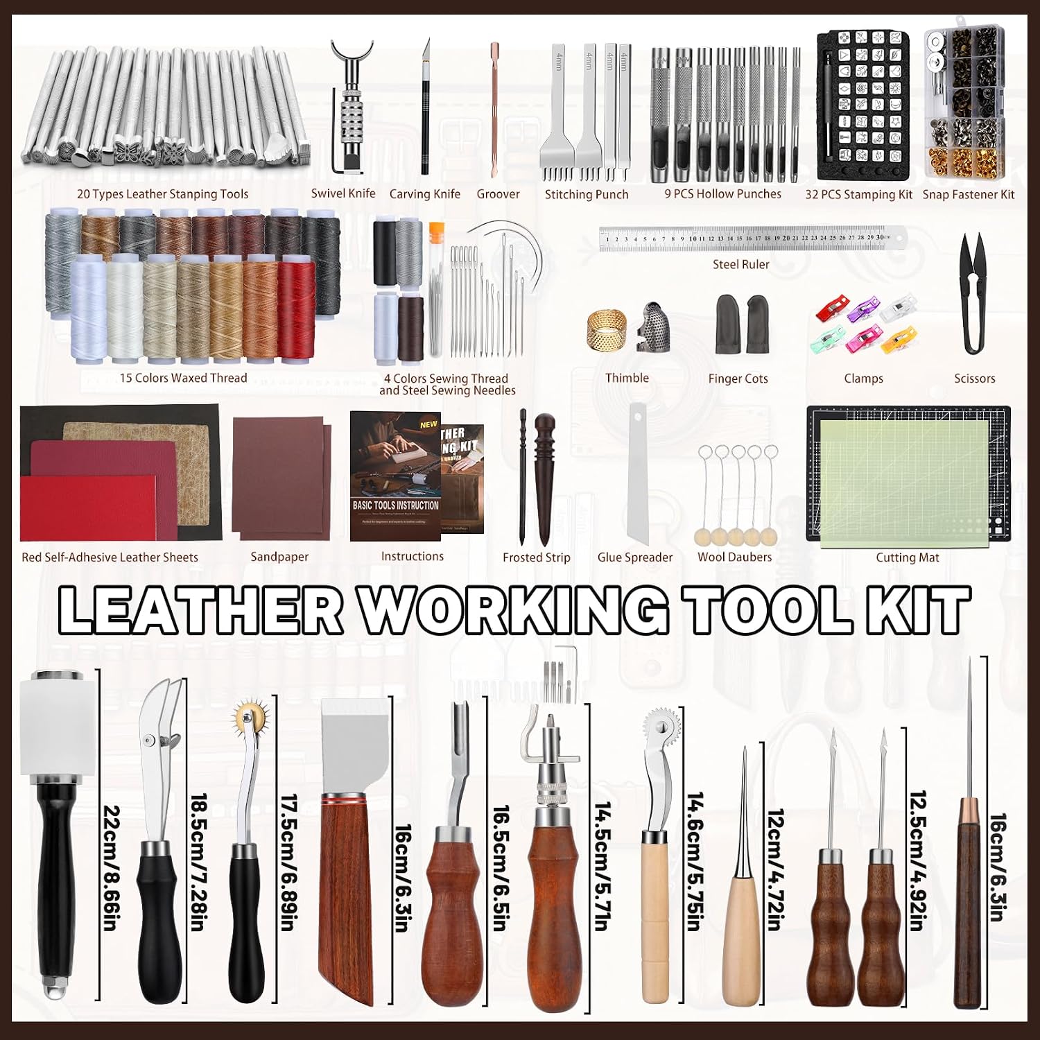 Zestaw do obróbki skóry, narzę – Leather Work recenzja i cena
