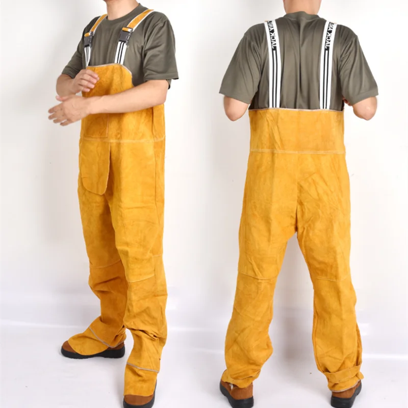 Kombinezon spawalniczy ze skór – Leather Work Overalls recenzja i cena