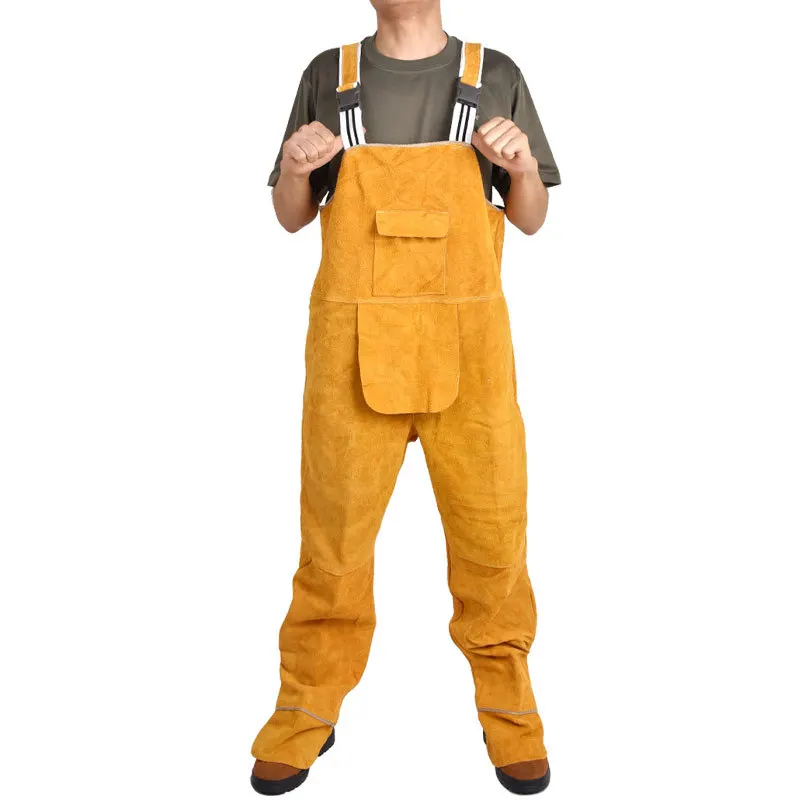 Kombinezon spawalniczy ze skór – Leather Work Overalls recenzja i cena