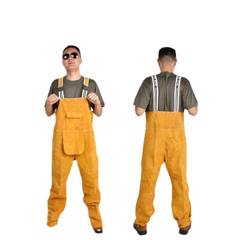 Kombinezon spawalniczy ze skór – Leather Work Overalls recenzja i cena