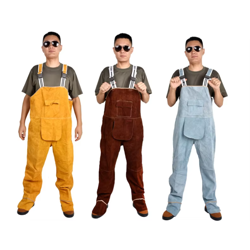 Kombinezon spawalniczy ze skór – Leather Work Overalls recenzja i cena