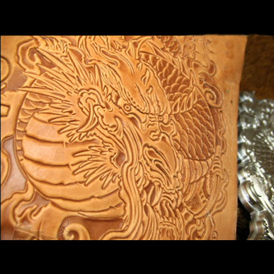 Wzór smoka Ręcznie robione, un – Unique Leather Work recenzja i cena